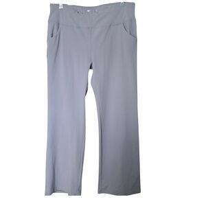 IUGA High-Waisted Stretch Yoga Pants Gray 3XL NWT Pockets